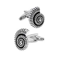 Creative Novelty Thread Snailed Cufflinks Cuff Links Metal Cool Mens Casual Jewerly Trendy Cuffs Accessory Best Designs Elegant Design Good Popular Unique