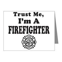 Note Card Trust Me I'm A Fireman Firefighter
