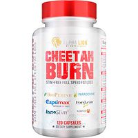 Alpha Lion Cheetah Burn Non-Stim V2 120 Capsules