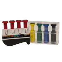 Digi-Flex174; Multi153; Hand Exerciser, Progressive Starter Pack, Red & 4 Additional Buttons
