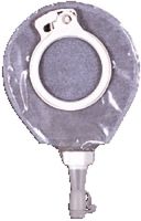 Coloplast Assura Two-Piece Urostomy Micro-Pouch with Antireflux Valve, Cut-to-fit, 3/8" to 1-3/4" Stoma Opening, 50mm Flange, 6" L, Small, Transparent, Soft Absorbent Backing, Spiral Adhesive (Box of 10 Each)