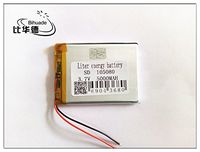 3.7V 5000mah 105080 Lithium Polymer Li-Po Rechargeable Battery for DIY Mp3 MP4 MP5 GPS PSP Bluetooth