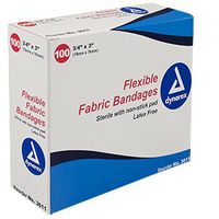 DX3611BX - Flexible Fabric Adhesive Bandage 3/4 x 3
