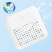 LCF Mini Ultrasonic Washing Machine Mini Cleaner Device Vibration Waterproof Washer Laundry Cleaning Device for Travel Home Business Trip