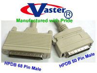 SuperEcable - 20361-3 Ft - HPDB68M to HPDB50M SCSI Cable