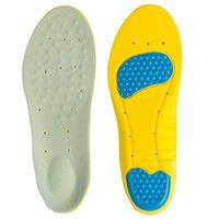 Man-Sun Memory Foam Arch Support Shock Absorption Cushion Basketball Running Sport Insoles for Shoes Women Men Kids (S / 2.5~4 US Big Kids')