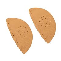 HEALIFTY Bovine Arch Pads Natural Leather Cusion for Women and Ladies (Yellow, Free Size)