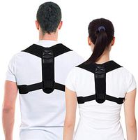 Qikafan-Best Posture Corrector & Back Support Brace for Women and Men, Back Support Belt with Adjustable Back Straightener-Relieve Back Pain, Improve Posture & Provides Lumbar Support