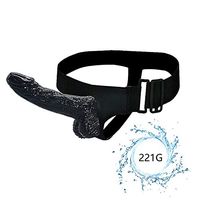 YRJDL 6.0 Inch Women Underwear Stráp Ôn S-é-X Hárnéss for Péggîng Lifelike Wearable Hands-Free Štráp-õn Realistic Stîck for Adult Women Men Beginners Lifelike Suction Cup Tools (Color : Black)