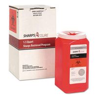 Trustmedical Sharps Retrieval Program Containers 1.5 qt, Plastic (TMDSC1Q424A1Q)