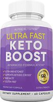Ultra Fast Keto Boost Pills - Keto BHB Diet Pills for Women and Men – Keto Supplement BHB Salts for Ketogenic Diet – Ketosis Exogenous Ketones – 60 Capsules for 30 Day Supply