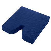 Carex Memory Foam Coccyx Seat Cushion - Tailbone Pain Relief Cushion - Sciatica Pillow for Sitting and Pain Relief