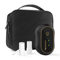Portable CP AP Cleaner and Sanitizer Moocoo 2020 Premium Portable Rechargeable Cleaning Machine Bundle Includes T Adapter, Cleaning Bag and Heated Hose adapters