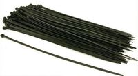 SE CT1272B 12-Inch Heavy Duty Cable Ties, Black, 100-Pack