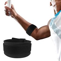 Elbow Brace - IFCASE Tennis Golfers Elbow Support Strap Band Fits Women and Men for Muscle Tendonitis Pain Relief - 2 Pack (M)