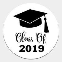 Oh Baby! Stickers & More 40 Class of 2019 Envelope Seals - Graduation Announcement Seals - Graduation Party Favor Labels