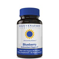 Rejuvenation Therapeutics - Organic Blueberry Extract, Powerful Antioxidant (60 Vegan Capsules, 350mg)