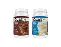 Quest Protein Powder 2-Pack: Vanilla and Chocolate (3 Pounds Each)