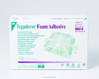 3M Tegaderm Foam Adhesive Dressing, Fm DRS Adh 3.5 X 3.5 in, (1 Box, 10 Each)