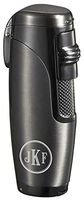 Personalized Triad Gunmetal Triple Torch Flame Cigar Lighter with Free Monogram Laser Engraving