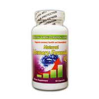 Earth's Creation Natural Memory Formula IQ - DHA, L-Glutamine, Co Q10, BioPerine - 60 Capsules