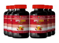 Weight Loss Vitamins for Women Natural - Burn Fat Loss Supplement - Apple Cider Vinegar - with KELP, SPIRYLINA, Lecithin, Potassium - Apple Cider Vinegar Weight Loss Formula - 6 Bottles 540 Capsul