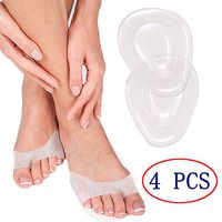 Metatarsal Pads Ball of Foot Cushions - Soft Gel Ball of Foot Pads - Mortons Neuroma Callus Metatarsal Foot Pain Relief Bunion Forefoot Cushioning Relief Women Men
