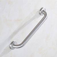 YJXJJD Stainless Steel Matte Non-Slip Shower Armrest Shower Toilet Old Balance Handle (Size : 380mm)