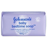 Johnson's Baby Bedtime Solid Soap w/ Naturalcalm (European) - proven to help baby sleep better - 8 Bars