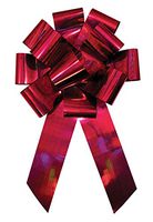Forum Holographic Red Car Bow, 25"
