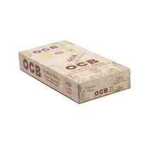 5 Books OCB Organic Hemp Unbleached Papers SIngle Wide with Free BB Sticker