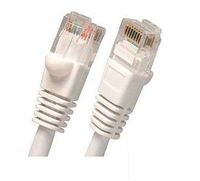iMBAPrice (2 Pack) Ethernet Cable, CAT5e - 25 Ft White - Male to Male Connectors for Base-T Networks