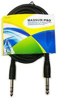 MAGNUM PRO MDJ901 PRO Series 6ft 1/4 Inch Stereo Male Plug to 1/4 Inch Stereo Male Plug Cable