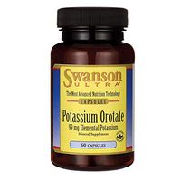 Swanson Potassium Orotate 99 Milligrams 60 Capsules