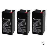 Mighty Max Battery 4 Volt 4.5 Ah SLA Battery for Fi-Shock SS-740-3 Pack Brand Product