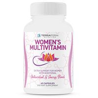 Women’s Multivitamin – Daily Support for Bone Health and Breast Health – Helps with Stress, Hormones & Heart Health – Over 40 Active Ingredients – Made in USA – 1 Month