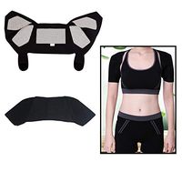 HYP Shoulder Pads Warm Sleeping Middle - Aged Women Shoulder Pads Shoulder (Black, S)