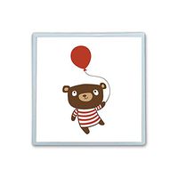 Contact Lens Box Holder Container Case Storage Eyecare Kit - Cute Bear With Balloon