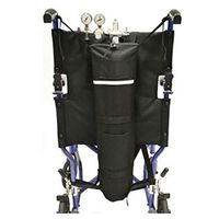 Oxygen Tank Holder for Wheelchairs or Transport Chairs with push handles B6311 by Diestco