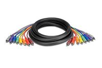 Hosa Unbalanced Snake RCA to RCA - (6.5 Feet) (Black)