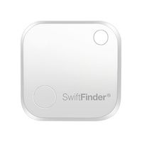Key Finder, SwiftFinder Item Finder Bluetooth Tracker Wireless Anti-Lost Locator for Key/Phone/Wallets/Purse/Luggage and Bags with APP Control White