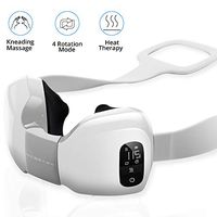 Electric Neck Massager with Heat, 4 Rotation Modes, Deep Kneading Massager for Neck, Back, Shoulder, Leg, Body, Relax Muscle, Use at Home, Office and Travelling