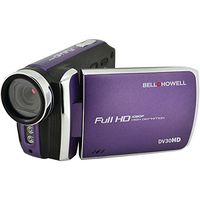 BELL+HOWELL DV30HD-P 20.0 Megapixel 1080p DV30HD Fun-Flix Slim Camcorder (Purple) PET2