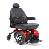 Pride Mobility - Jazzy Elite HD - Heavy Duty Power Chair - Jazzy Red
