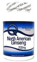 North American Ginseng 200mg 100 Capsules ^GLS