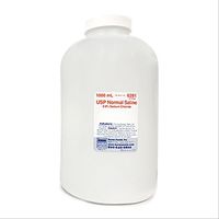 Sterile 0.9% Saline Solution - 1000mL