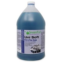 Unisoft Commercial Hand Dish Detergent Soap - Professional Kitchen Pot & Pan Dish-Wash Liquid Cleaner [Concentrated] – Non Toxic, Light or Heavy Use, 128 ounce (1 Gallon)