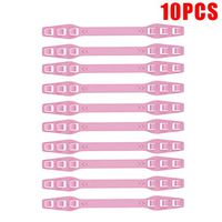 10PCS Third Gear Adjustable Anti-Slip Mask Ear Grips Extension Hook Reduce Ear Pain Ear Protector (Pink)