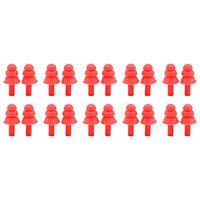 YHCWJZP Christmas Ear Plugs,20/40Pcs Silicone Noise Reduction Hearing Protection Ear Plugs for Study Sleep Christmas Decoration Christmas Supplies 20pcs Random Color