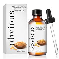 Obvious 4 oz. Pure Frankincense Essential Oil - Therapeutic Grade Boswellia Carterii for Aromatherapy